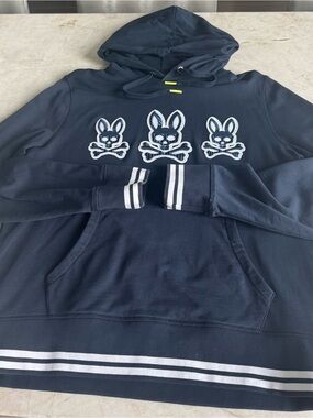 Men’s Psycho Bunny Navy Sweatshirt Medium M